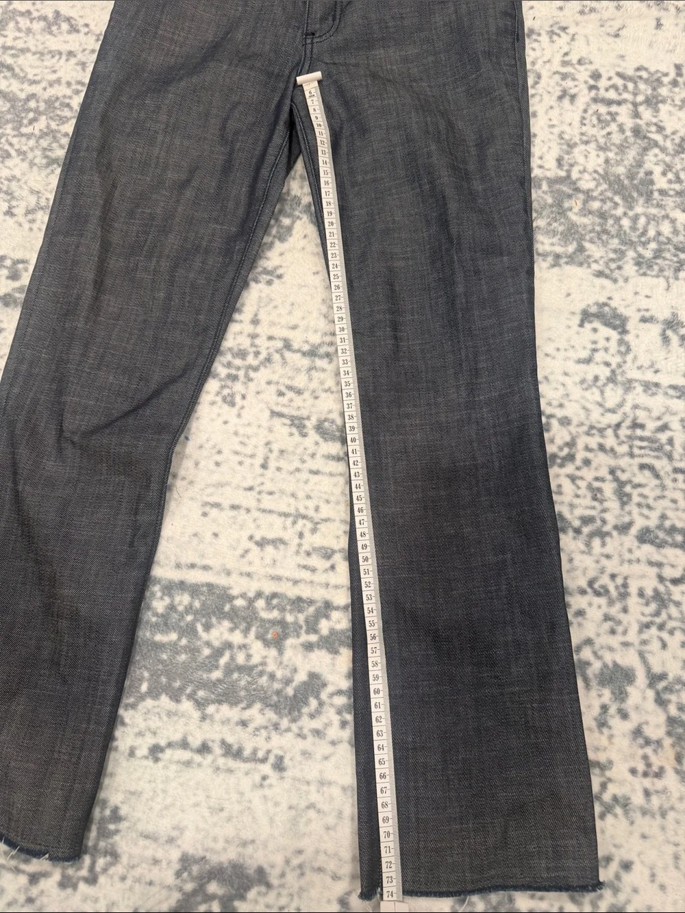 Tory Burch Charcoal Ankle Jeans